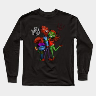 monsters family Long Sleeve T-Shirt